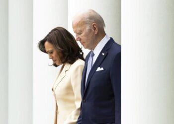 Biden anuncia desistência e aposta em Kamala Harris. Foto: RCP/Medea