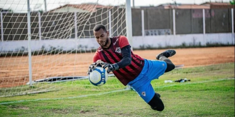 Gol inacreditável salvou o Atlético cearense. Foto: Kauan Ferreira/Atlético Cearense.