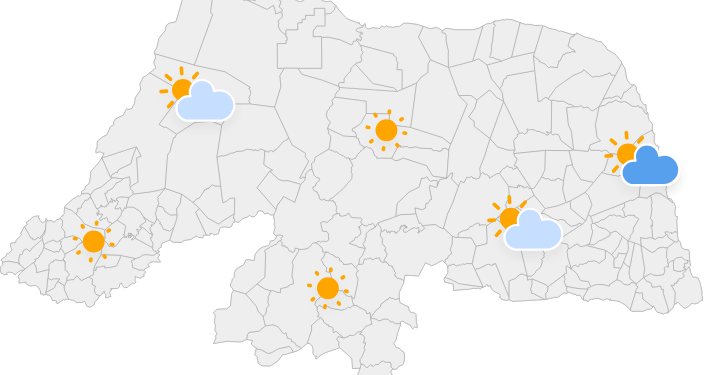 Mapa Previsão 13/08