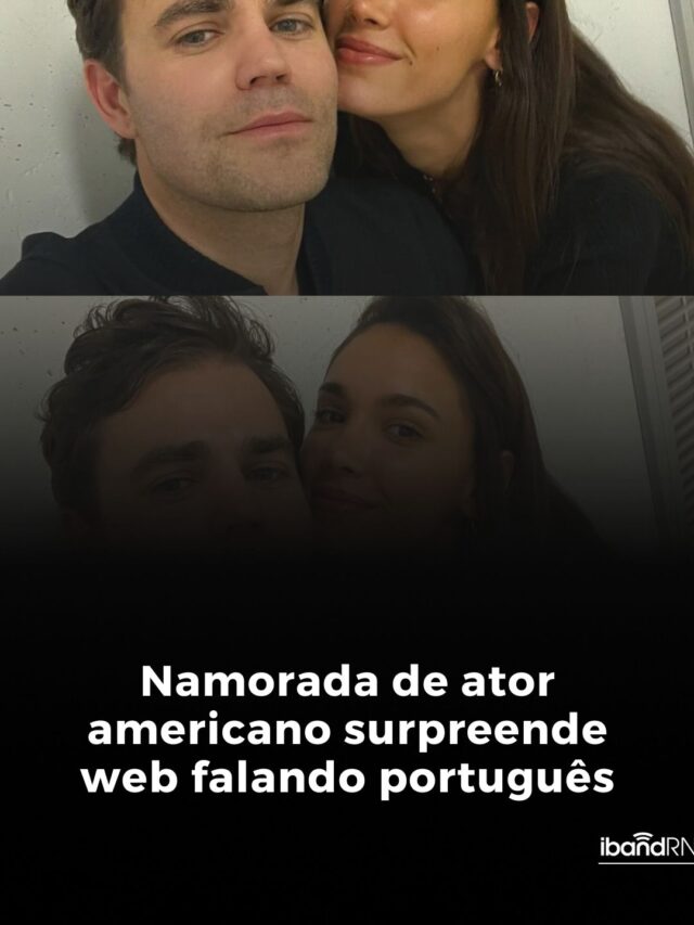 Namorada de ator americano Paul Wesley surpreende web falando português