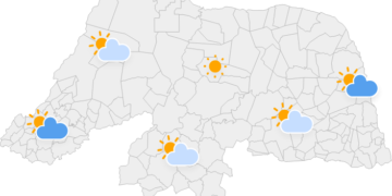 Mapa Previsão 25/10