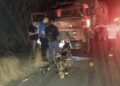 Motociclista morre após colisão frontal com caminhão na RN-117. - Foto: Cedida.