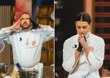 José Roberto e Giorgia na final do MasterChef 2024