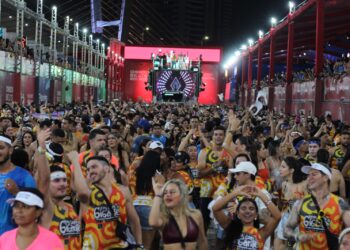Carnatal arrasta multidão de foliões. - Foto: Everaldo Costa.