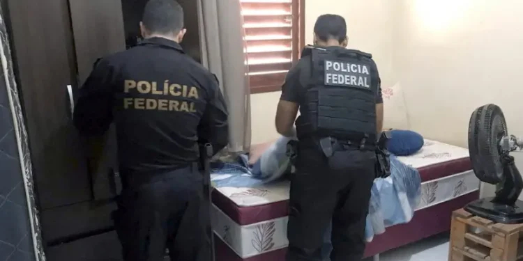 No Rio Grande do Norte, a Polícia Federal cumpriu dois mandados de busca e apreensão / Foto: Polícia Federal/Divulgação