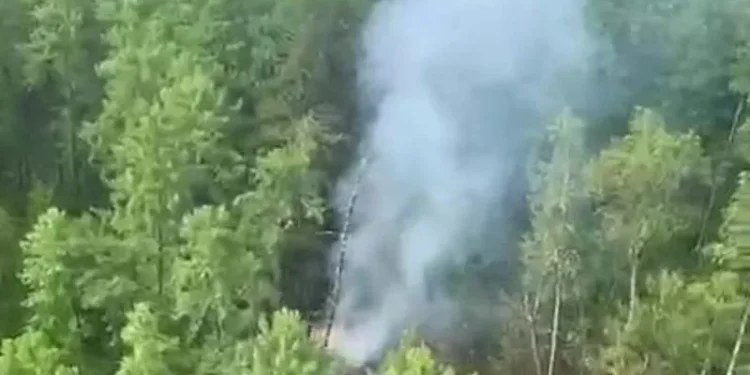 Avião comercial cai na Rússia e deixa dezenas de mortos
Reprodução/TASS