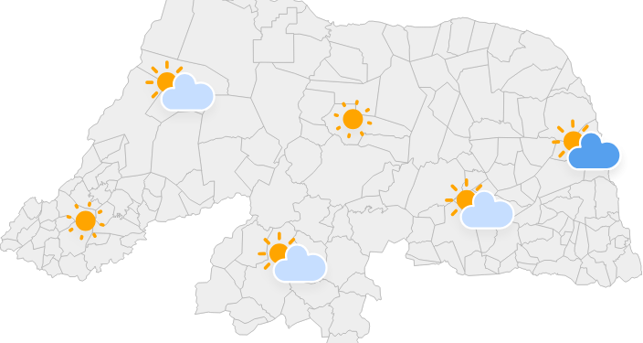 Mapa Previsão 13/08